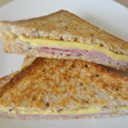 Diner-Style Grilled Ham & Cheese Sandwiches recipe