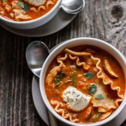 Easy Lasagna Soup recipe