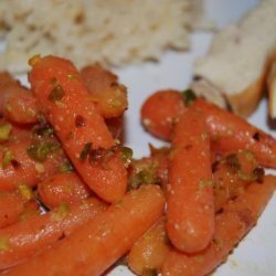 Pistachio,Lemon & Honey Glazed Carrots recipe