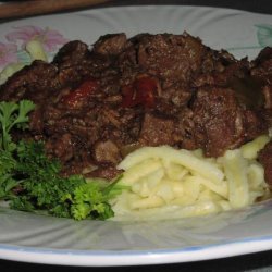 Hungarian Goulash with Red wine recipe