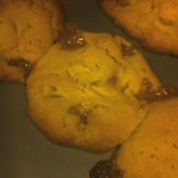 Caramel Peanut Butter Cookies recipe