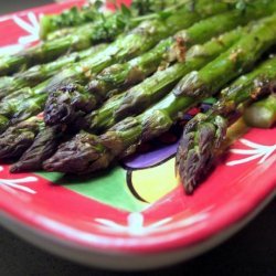 Thyme Roasted Asparagus recipe