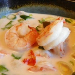 Tom Ka Gai (Spicy Chicken Soup W/ Coconut Milk) recipe