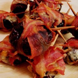 Oven-Roasted Prunes Wrapped With Pancetta recipe