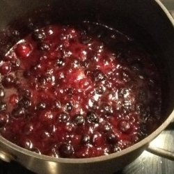   Yummy N' Easiest  Warm Blueberry Sauce recipe