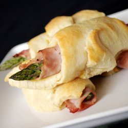 Ham and Asparagus Roll-Ups recipe