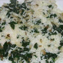 Spinach Rice recipe