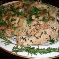 Sauteed Chicken Breasts With Fennel and Rosemary recipe