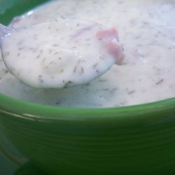 Nordic potato soup with ham recipe