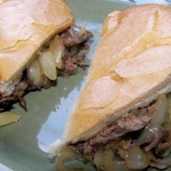 Philadelphia Cheese Steak Sandwiches recipe