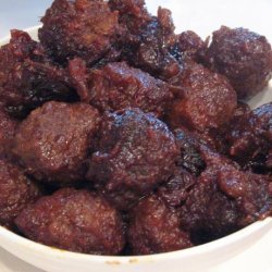 Slow-Cooker Cranberry Chili Meatballs recipe