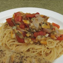 Clams With Angel Hair Pasta recipe