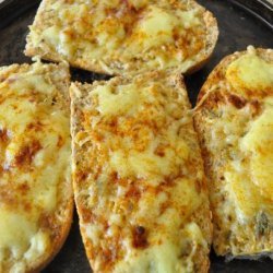 Crunchy Cheese Toasts recipe
