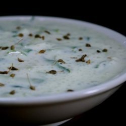 Cucumber Yoghurt Raita recipe