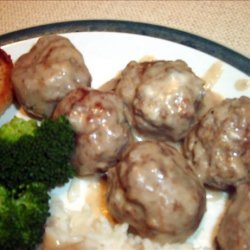 Meatballs in Creamy Mushroom Sauce recipe