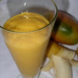 Caribbean Banana Mango Smoothie recipe