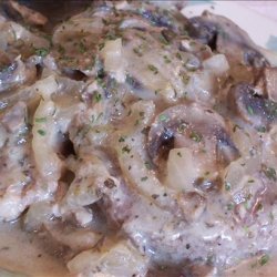 Herbed Steak and Mushrooms recipe