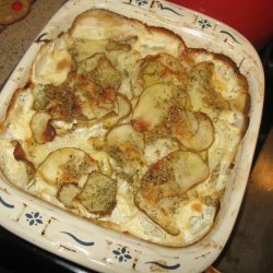 Classic Pommes Boulangère - French Gratin Potatoes recipe