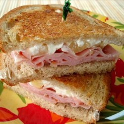 Island-Inspired Grilled Ham Sandwich recipe