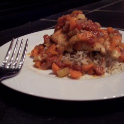 Creole Poached Chicken Breasts recipe