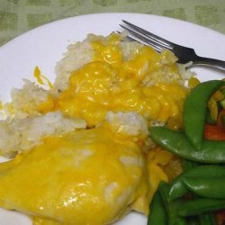 Cheesy Chicken & Rice Bake recipe