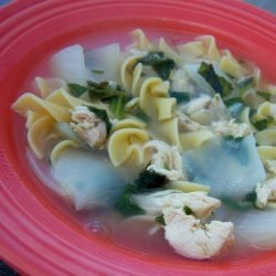 Portuguese Chicken Soup recipe