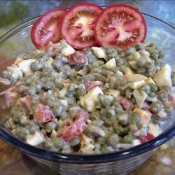 Pea and Tomato Salad recipe