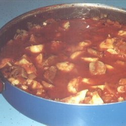 Lamb, Artichoke and Tomato Stew recipe