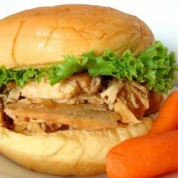 Savory Chicken Sandwiches from the Crock Pot recipe