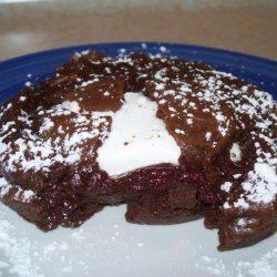 Joe's Molten Marshmallow-Chocolate Cakes recipe