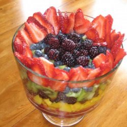 Fruit Salad With Vanilla Bean Syrup recipe