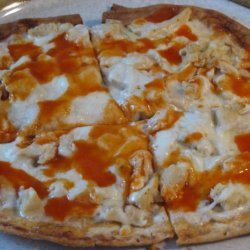 Buffalo Chicken Flatbread Pizza recipe