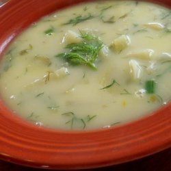 Fennel Avgolemono Soup recipe