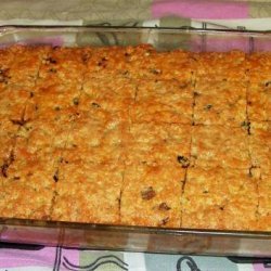 Grannies  Oatmeal-Ricotta Bar Cookies recipe