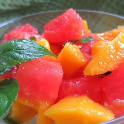 Watermelon Mango Salad recipe