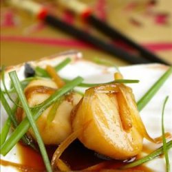 Scallops With Ginger recipe