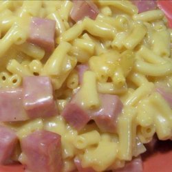 Blue Plate Macaroni and Cheese with Ham recipe
