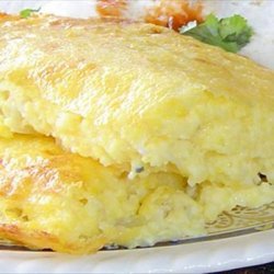 Mexican Cheese Grits Souffle recipe