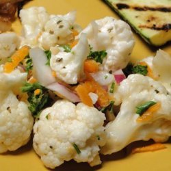 Marinated Cauliflower and Carrot Salad recipe