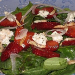 Sharon's Spinach/Strawberry Salad recipe