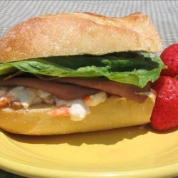 Beef, Cheese and Carrot Sandwich recipe