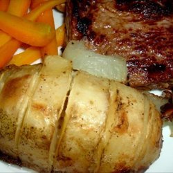 Dad's Baked Potatoes recipe