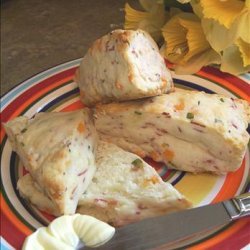 Ham and Cheddar Cream Scones recipe