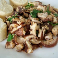Setas - Wild Mushroom and Garlic Tapas recipe