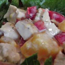 Mango and Chicken Salad With Buttermilk Dressing recipe