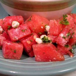 Cheshire and Watermelon Salad recipe