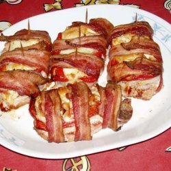 Bacon Wrapped Bnls Pork Chops recipe