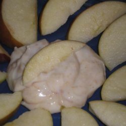 White Chocolate Peanut Butter Apple Dip for 1 recipe