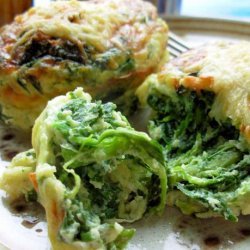Parmesan Spinach Cakes recipe