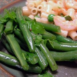 Green Beans With Parsley recipe